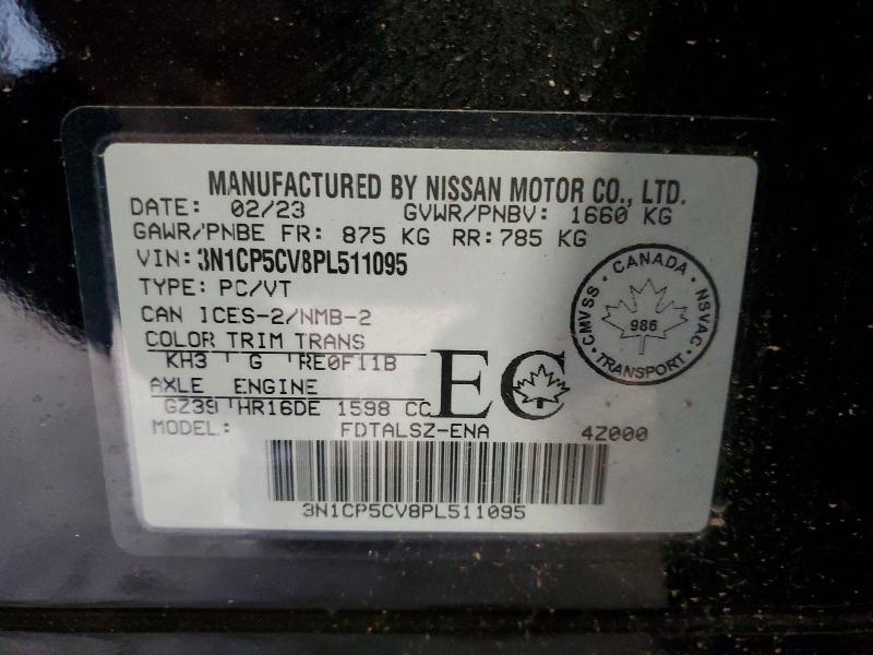 46548466 :رقم المزاد ، 3N1CP5CV8PL511095 vin ، 2023 Nissan Kicks مزاد بيع