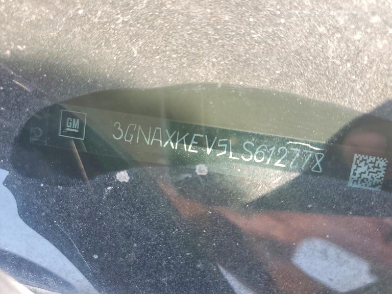 Продаж на аукціоні авто 2020 Chevrolet Equinox, vin: 3GNAXKEV5LS612778, номер лоту: 50828556
