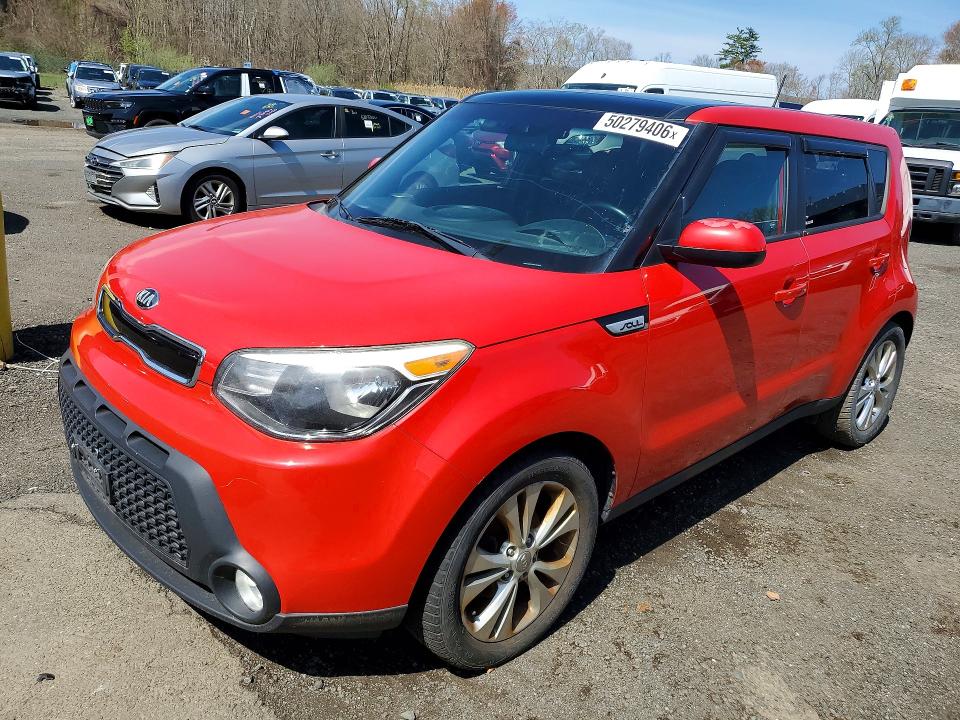 2015 Kia Soul მანქანა იყიდება აუქციონზე, vin: KNDJP3A54F7805964, აუქციონის ნომერი: 50279406