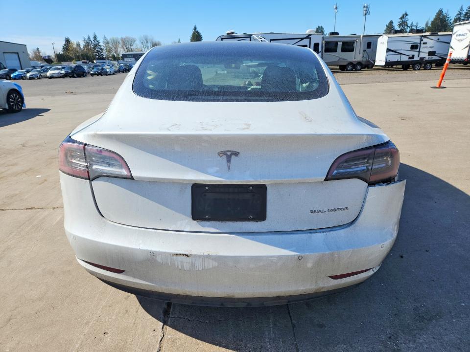 2022 Tesla Model 3 მანქანა იყიდება აუქციონზე, vin: 5YJ3E1EB8NF250383, აუქციონის ნომერი: 49012756