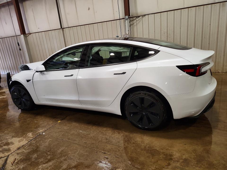 2025 Tesla Model 3 მანქანა იყიდება აუქციონზე, vin: 5YJ3E1EA0SF056269, აუქციონის ნომერი: 49954596