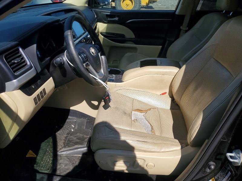2015 Toyota Highlander მანქანა იყიდება აუქციონზე, vin: 5TDDKRFH0FS145140, აუქციონის ნომერი: 48821586