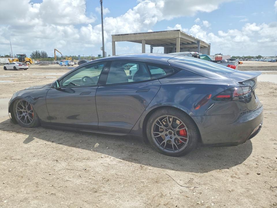 2024 Tesla Model S მანქანა იყიდება აუქციონზე, vin: 5YJSA1E6XRF538745, აუქციონის ნომერი: 48969586