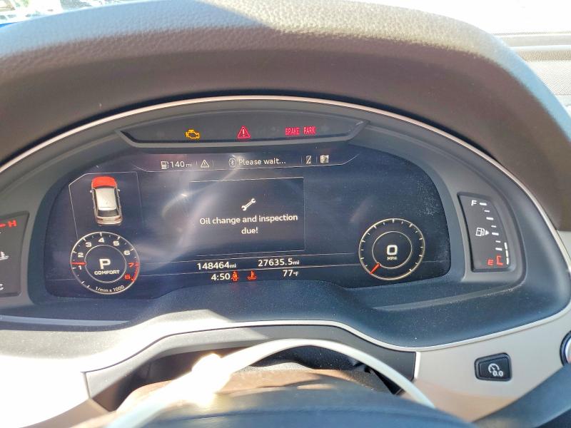 2019 Audi Q7 მანქანა იყიდება აუქციონზე, vin: WA1AHAF73KD047066, აუქციონის ნომერი: 48976976