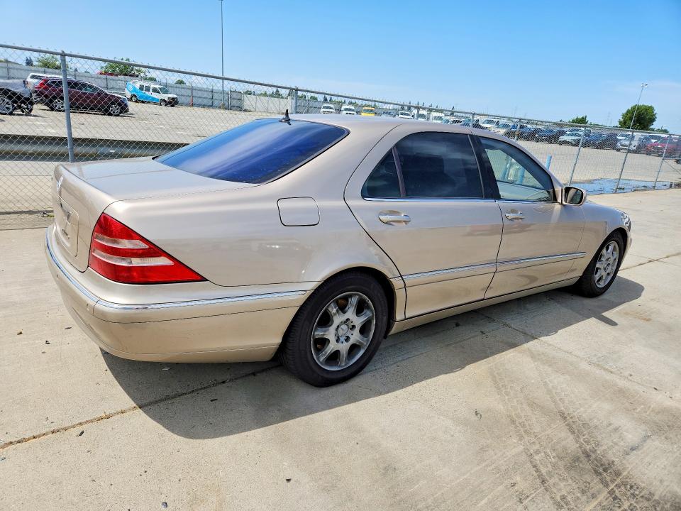 Aukcja sprzedaży 2002 Mercedes-benz S, vin: WDBNG75J52A248025, numer aukcji: 50222676