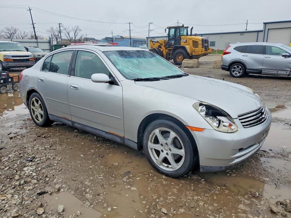 2004 Infiniti G35 მანქანა იყიდება აუქციონზე, vin: JNKCV51F74M707530, აუქციონის ნომერი: 48595946