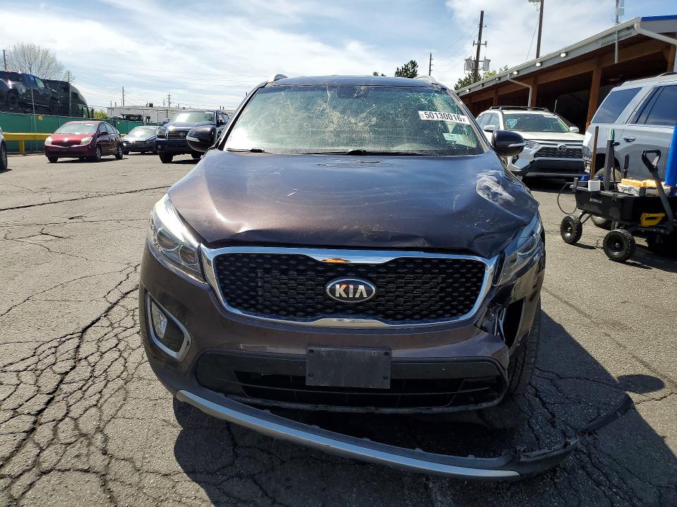 Auction sale of the 2016 Kia Sorento, vin: 5XYPHDA52GG084013, lot number: 50130016