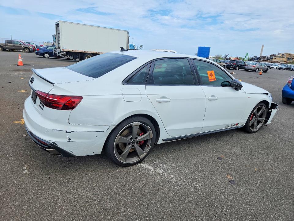 2023 Audi A4 მანქანა იყიდება აუქციონზე, vin: WAUEAAF4XPA023886, აუქციონის ნომერი: 49950216