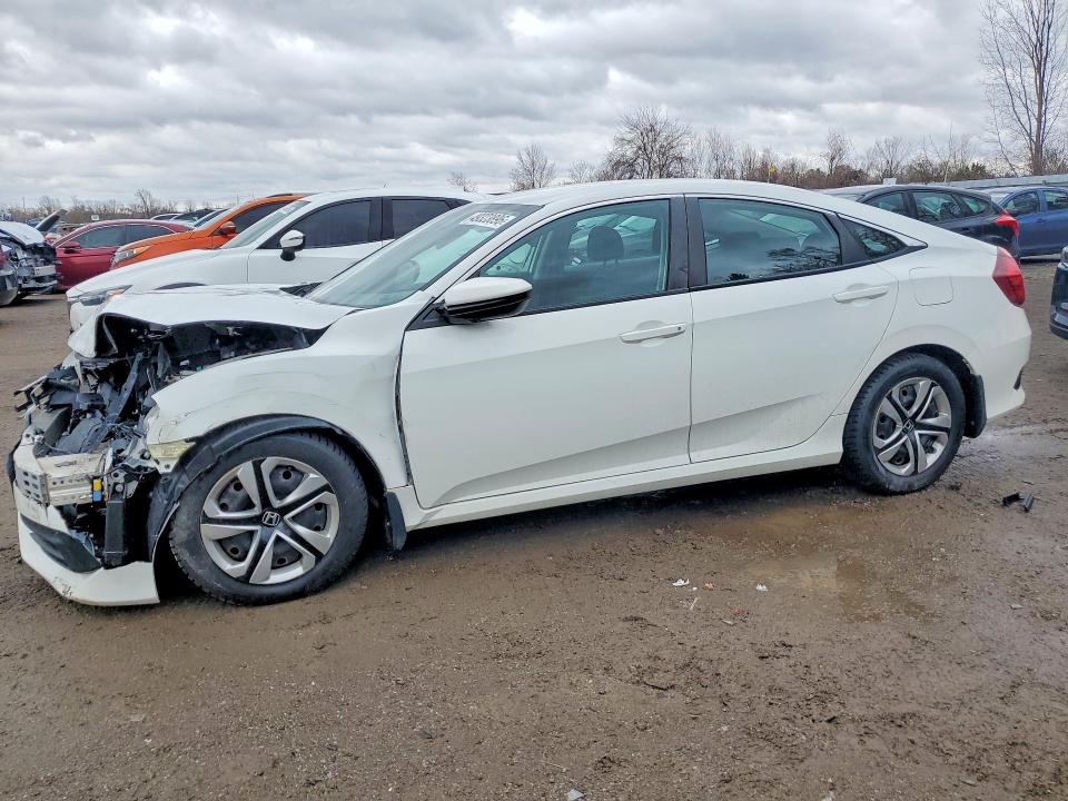49323896 :رقم المزاد ، 2HGFC2E50GH033945 vin ، 2016 Honda Civic Lx 4dr مزاد بيع