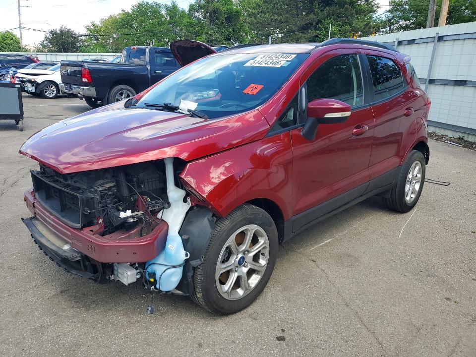Aukcja sprzedaży 2018 Ford Ecosport, vin: MAJ3P1TE2JC190248, numer aukcji: 51424346