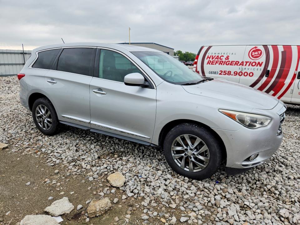 50712216 :رقم المزاد ، 5N1AL0MM0DC335509 vin ، 2013 Infiniti Jx35 مزاد بيع