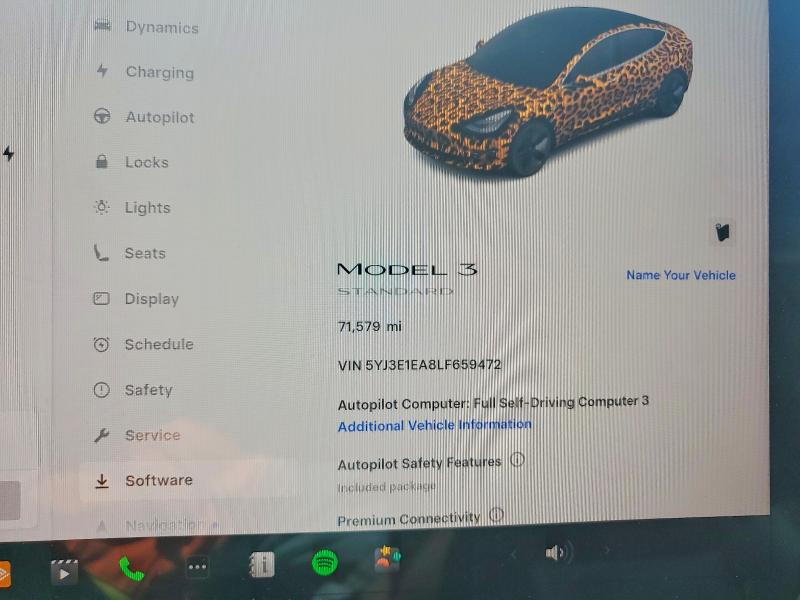 2020 Tesla Model 3 მანქანა იყიდება აუქციონზე, vin: 5YJ3E1EA8LF659472, აუქციონის ნომერი: 49411076