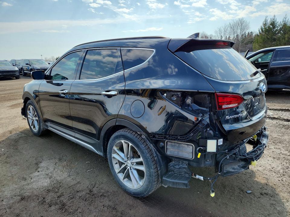 45727426 :رقم المزاد ، 5NMZUDLA2JH081527 vin ، 2018 Hyundai Santa Fe Sport مزاد بيع