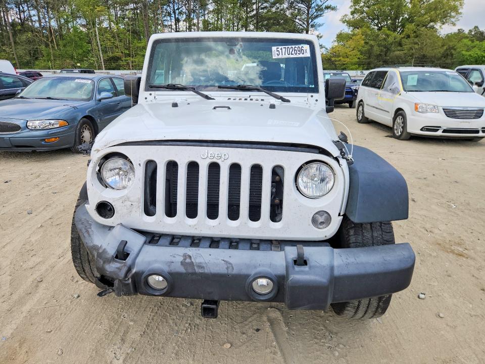 2017 Jeep Wrangler მანქანა იყიდება აუქციონზე, vin: 1C4AJWAG1HL507242, აუქციონის ნომერი: 51702696