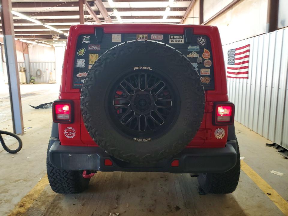 2021 Jeep Wrangler Unlimited მანქანა იყიდება აუქციონზე, vin: 1C4HJXFG8MW678558, აუქციონის ნომერი: 50334736