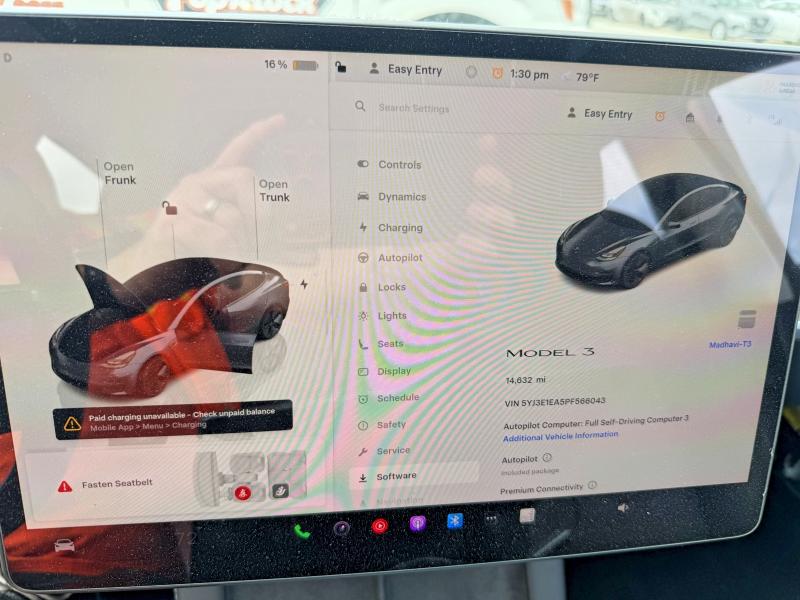 Продаж на аукціоні авто 2023 Tesla Model 3, vin: 5YJ3E1EA5PF566043, номер лоту: 47097646