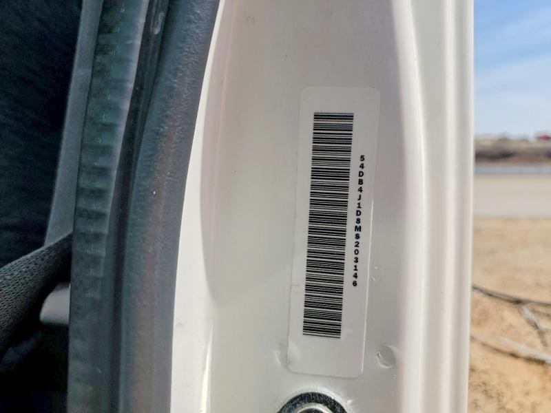 50572666 :رقم المزاد ، 54DB4J1D8MS203146 vin ، 2021 Isuzu Npr مزاد بيع