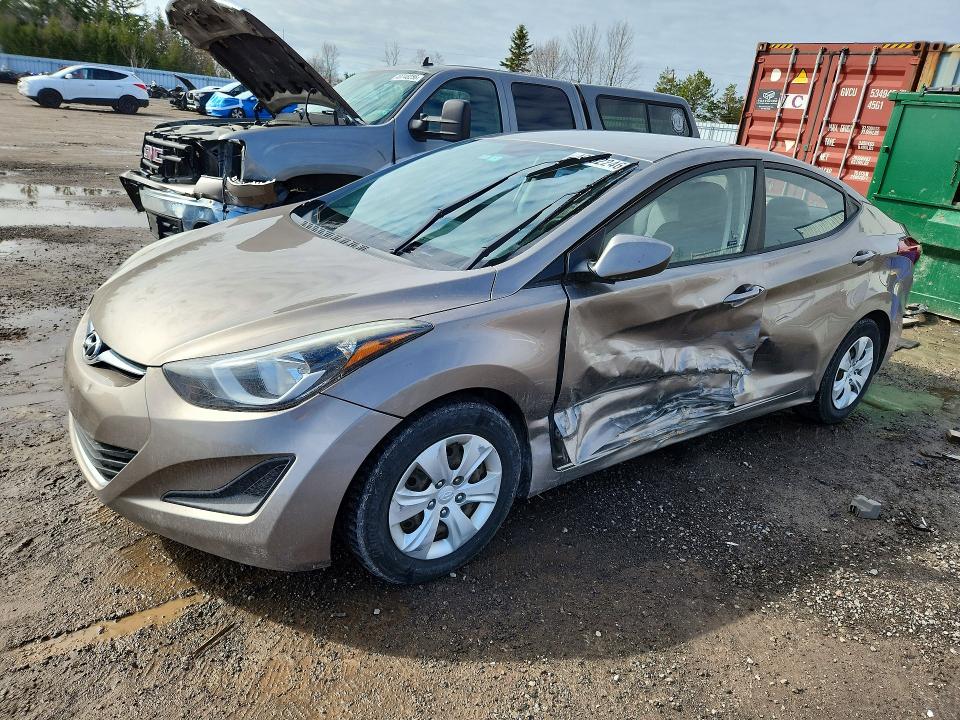 Auction sale of the 2015 Hyundai Elantra L 4dr, vin: 5NPDH4AE9FH649657, lot number: 49662246