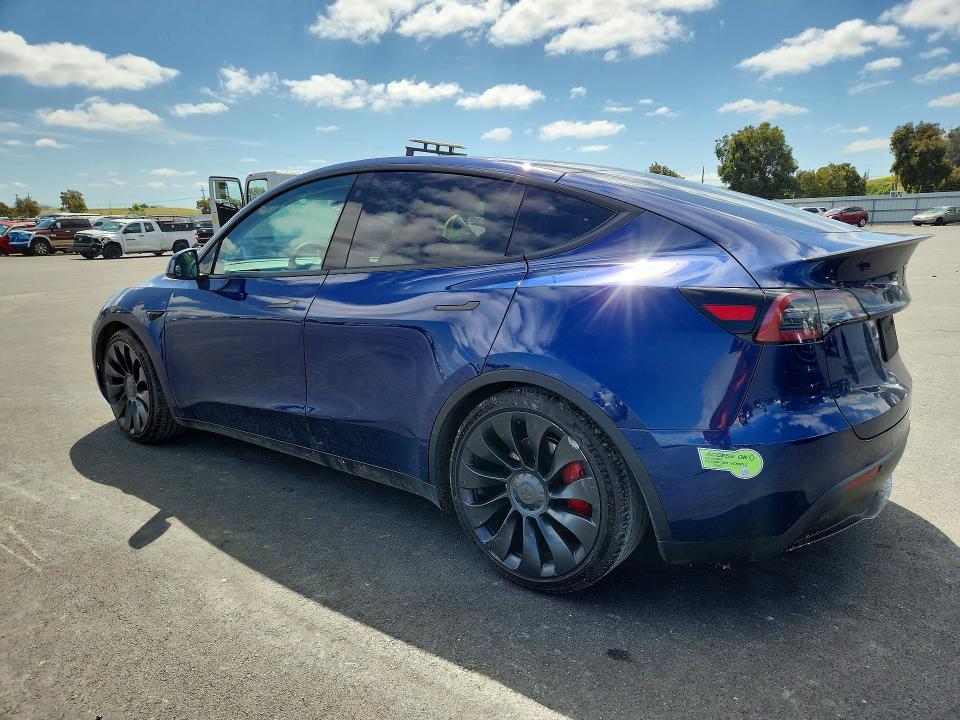 2022 Tesla Model Y მანქანა იყიდება აუქციონზე, vin: 7SAYGDEFXNF437700, აუქციონის ნომერი: 49805566
