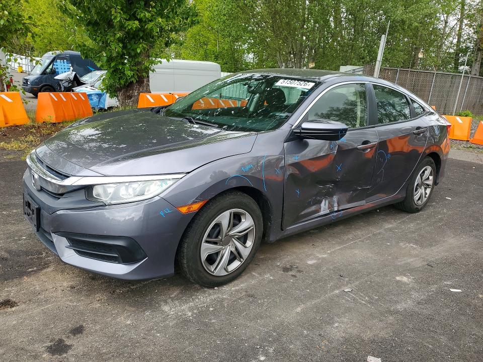 Продаж на аукціоні авто 2016 Honda Civic, vin: 2HGFC2F5XGH555108, номер лоту: 51507526