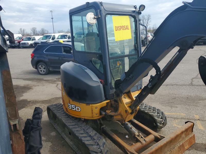 54554406 :رقم المزاد ، 1FF035DXACG269612 vin ، 2012 John Deere 35d Min Ex مزاد بيع