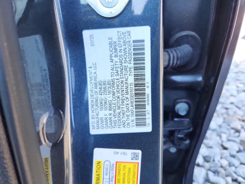 Продаж на аукціоні авто 2025 Honda Civic, vin: 19XFL4H83SE010115, номер лоту: 48098346