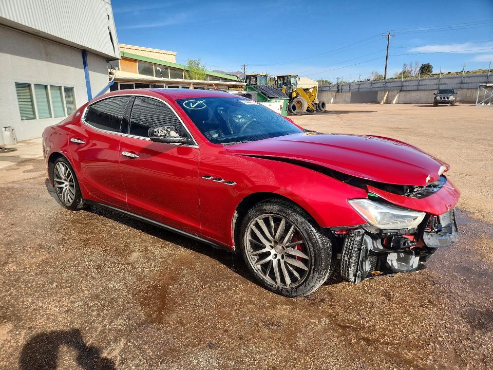 50444006 :رقم المزاد ، ZAM57XSA9J1279942 vin ، 2018 Maserati Ghibli مزاد بيع