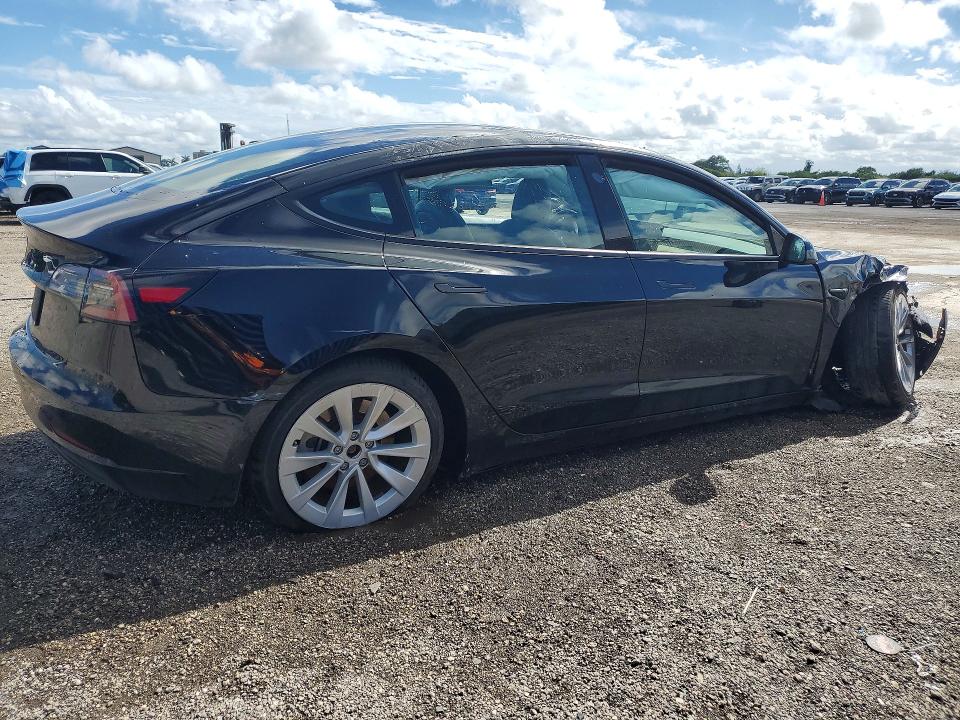 Продажа на аукционе авто 2022 Tesla Model 3, vin: 5YJ3E1EA2NF369988, номер лота: 49151516