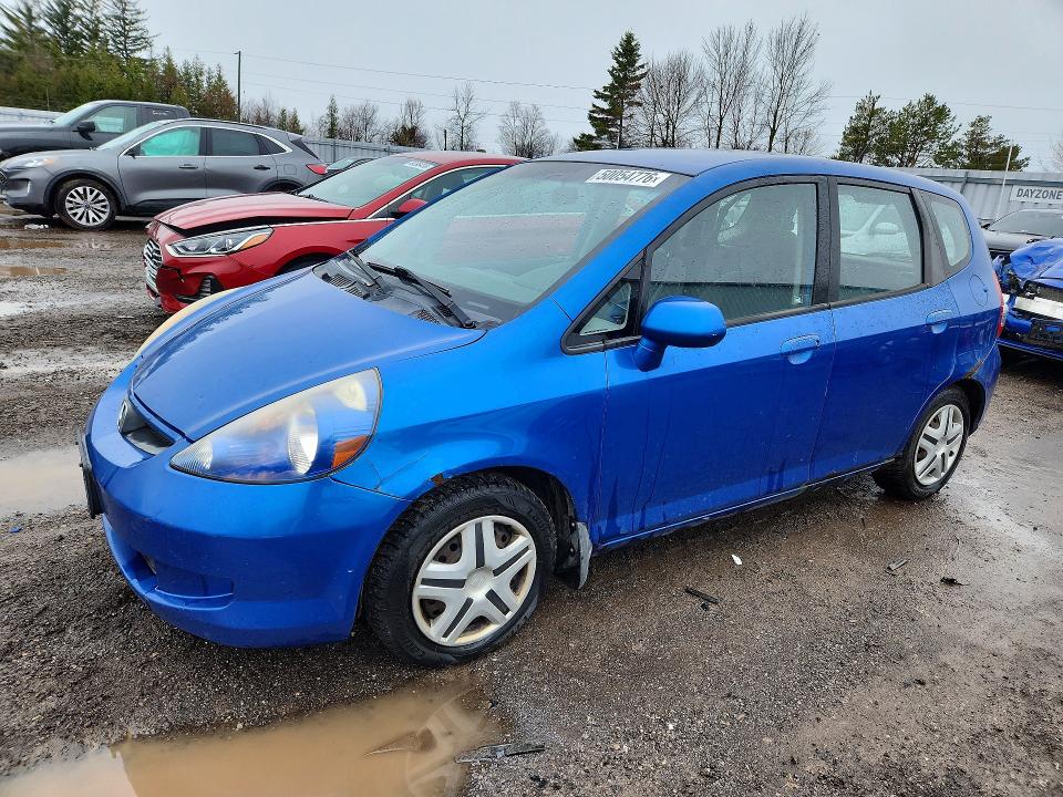 50054776 :رقم المزاد ، JHMGD37237S801689 vin ، 2007 Honda Fit مزاد بيع