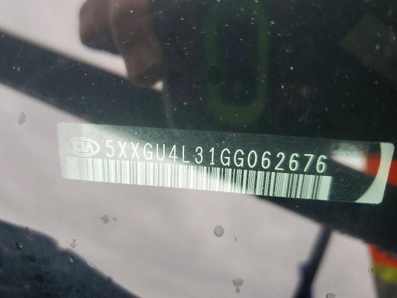 Aukcja sprzedaży 2016 Kia Optima, vin: 5XXGU4L31GG062676, numer aukcji: 50253046