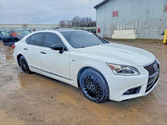 2015 Lexus Ls 460 მანქანა იყიდება აუქციონზე, vin: JTHCL5EF7F5024322, აუქციონის ნომერი: 49023746