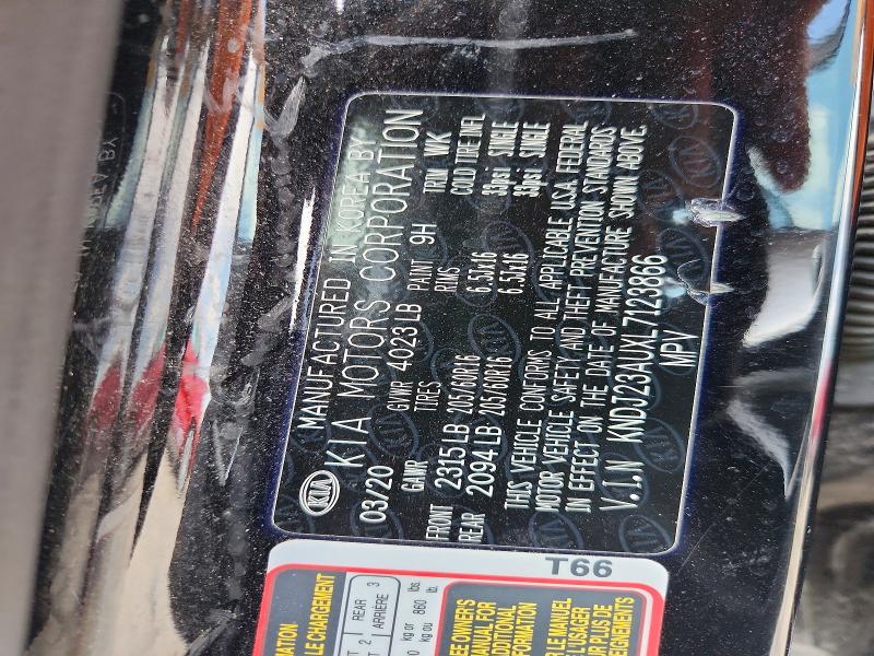 Aukcja sprzedaży 2020 Kia Soul, vin: KNDJ23AUXL7123866, numer aukcji: 49817856