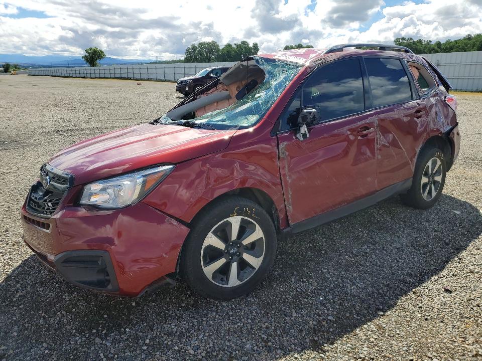 2017 Subaru Forester მანქანა იყიდება აუქციონზე, vin: JF2SJABC4HH542221, აუქციონის ნომერი: 49632876