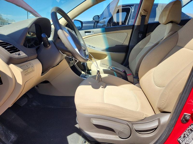 50795446 :رقم المزاد ، KMHCT4AE3DU316492 vin ، 2013 Hyundai Accent مزاد بيع