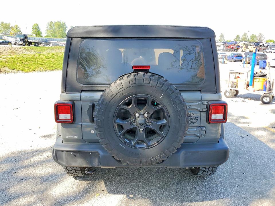 50346126 :رقم المزاد ، 1C4GJXAGXNW115628 vin ، 2022 Jeep Wrangler مزاد بيع