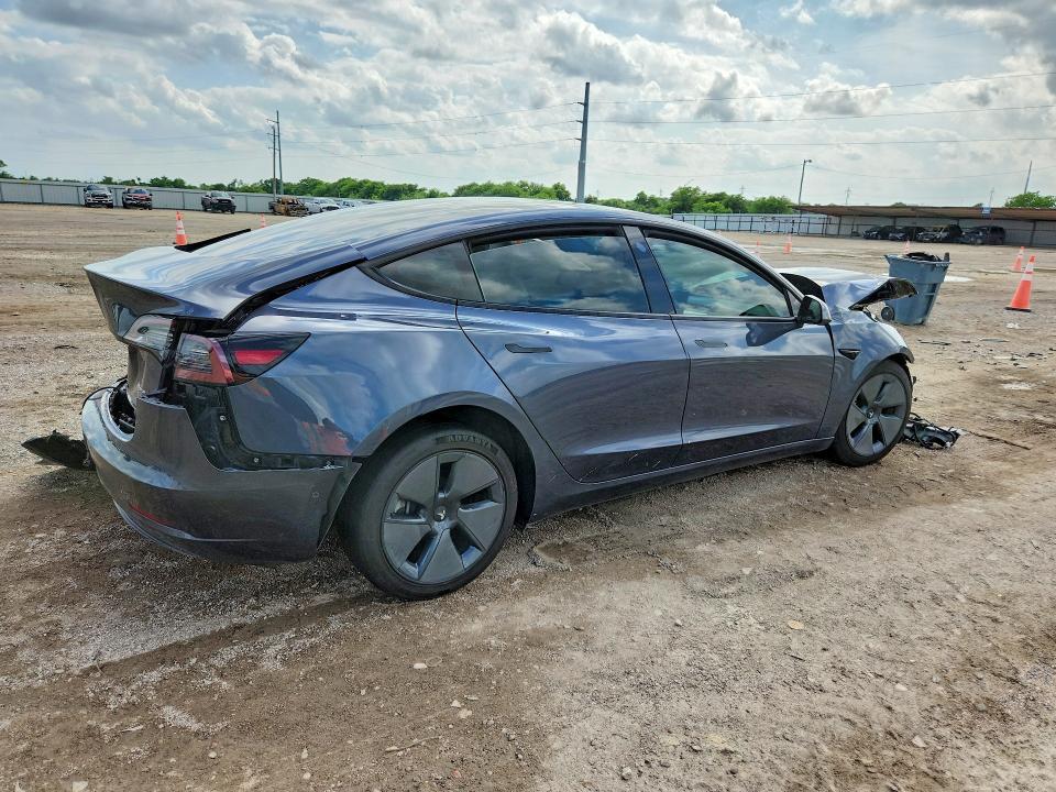 49672266 :رقم المزاد ، 5YJ3E1EB2NF269656 vin ، 2022 Tesla Model 3 مزاد بيع