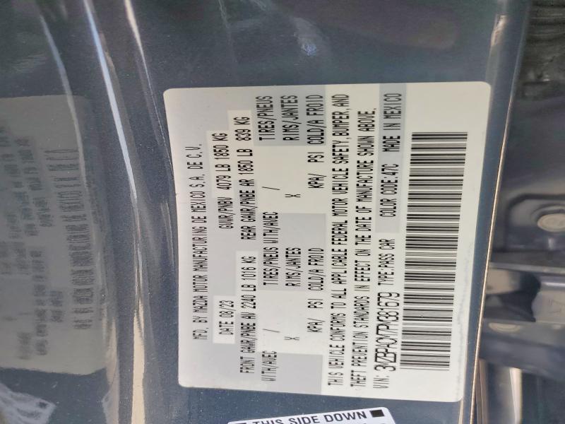 Продажа на аукционе авто 2023 Mazda 3, vin: 3MZBPACM7PM381679, номер лота: 49608906