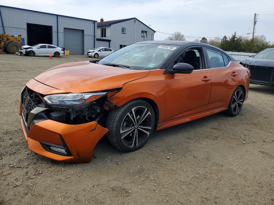 Продаж на аукціоні авто 2021 Nissan Sentra, vin: 3N1AB8DV3MY319345, номер лоту: 49646786