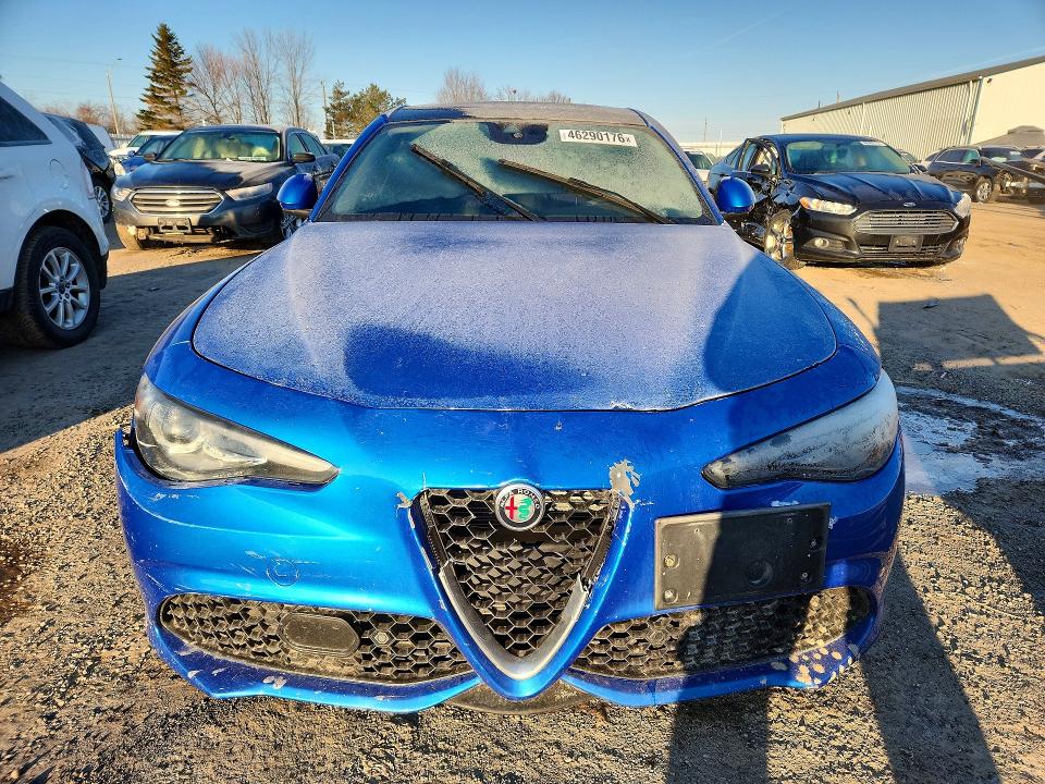 2018 Alfa Romeo Giulia მანქანა იყიდება აუქციონზე, vin: ZARFAEENXJ7580056, აუქციონის ნომერი: 46290176