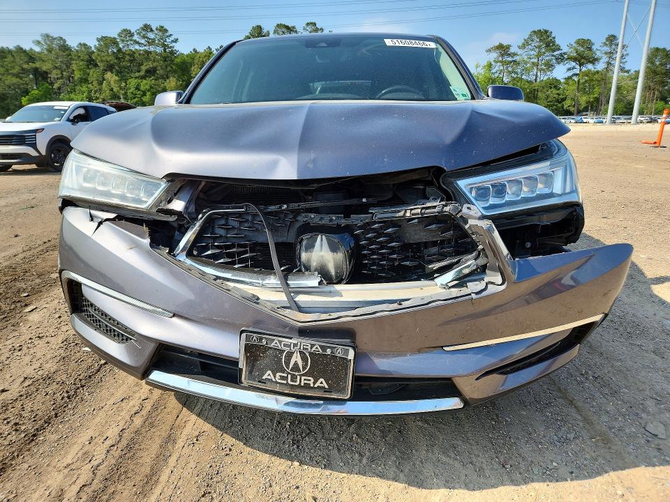 51608466 :رقم المزاد ، 5FRYD3H30HB012975 vin ، 2017 Acura Mdx مزاد بيع