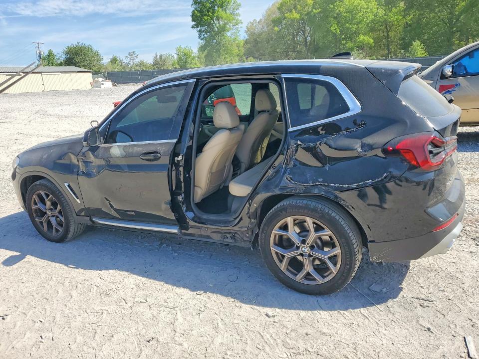 2022 Bmw X3 მანქანა იყიდება აუქციონზე, vin: 5UX43DP09N9J11380, აუქციონის ნომერი: 49343256