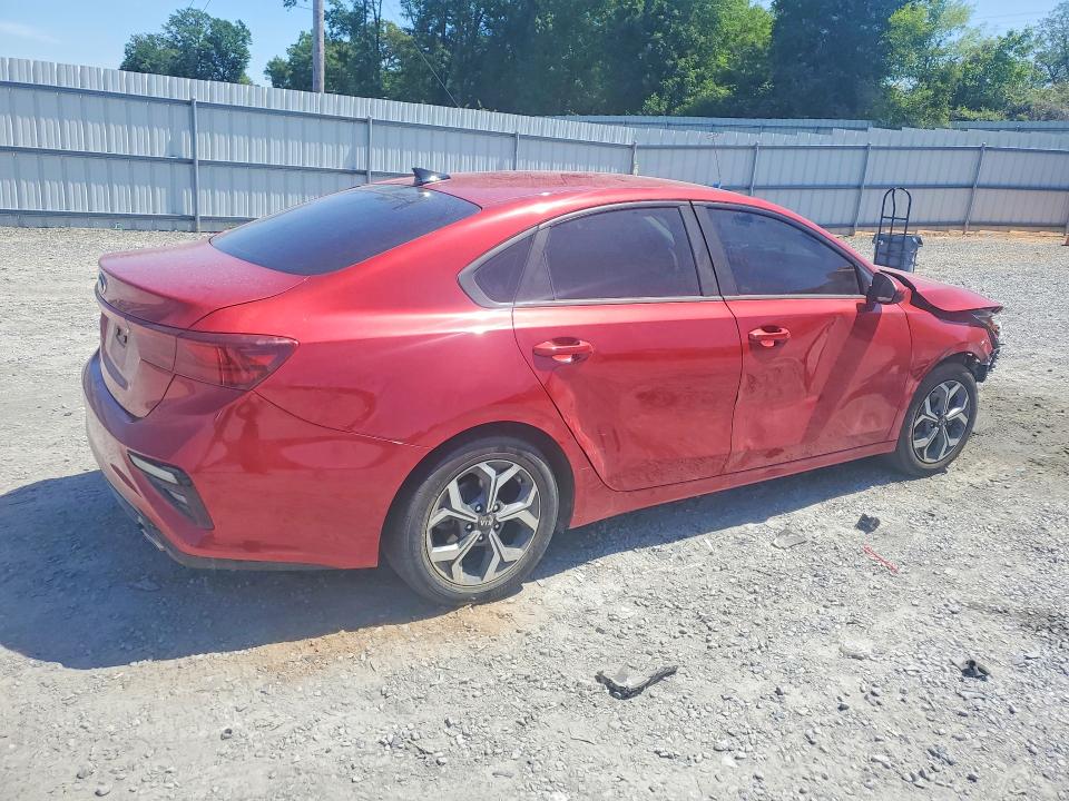 50807786 :رقم المزاد ، 3KPF24AD8KE125125 vin ، 2019 Kia Forte مزاد بيع