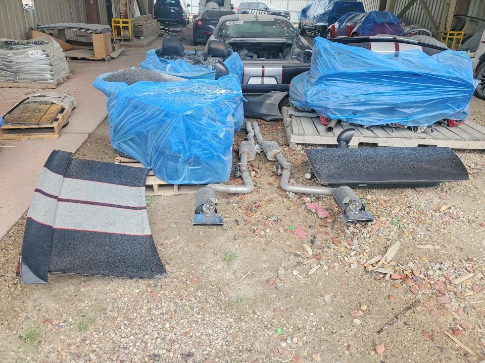 46366046 :رقم المزاد ، 2C3CDZFJ5NH125010 vin ، 2022 Dodge Challenger مزاد بيع