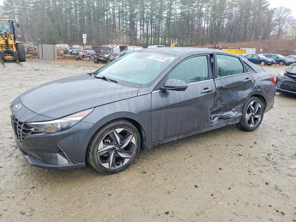 Продажа на аукционе авто 2021 Hyundai Elantra, vin: 5NPLN4AG0MH010487, номер лота: 48505296