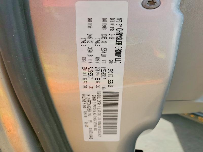 Продажа на аукционе авто 2010 Chrysler Town & Country, vin: 2A4RR5DX4AR279584, номер лота: 50160776