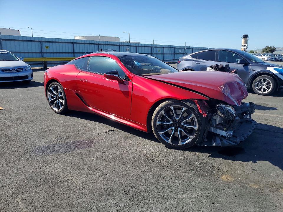 49096496 :رقم المزاد ، JTHHP5AY8JA004565 vin ، 2018 Lexus Lc 500 مزاد بيع