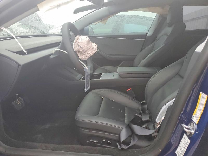 49780806 :رقم المزاد ، 5YJ3E1EA5SF009920 vin ، 2025 Tesla Model 3 مزاد بيع