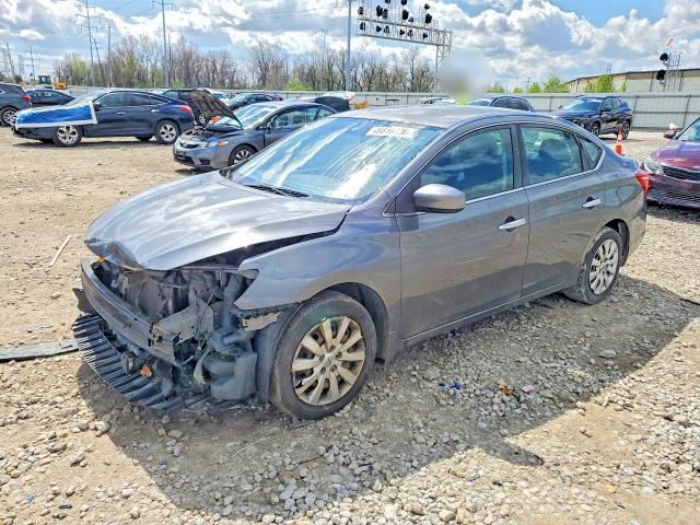 2019 Nissan Sentra მანქანა იყიდება აუქციონზე, vin: 3N1AB7AP8KY408597, აუქციონის ნომერი: 46616726