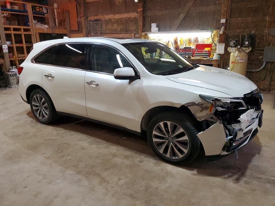 2015 Acura Mdx მანქანა იყიდება აუქციონზე, vin: 5FRYD4H49FB014591, აუქციონის ნომერი: 48707586