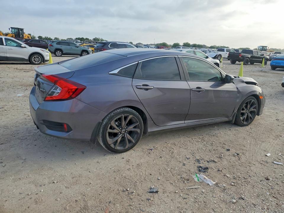 50525216 :رقم المزاد ، 19XFC2F84LE010052 vin ، 2020 Honda Civic مزاد بيع
